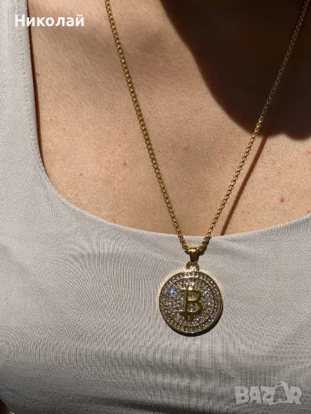 Унисекс биткойн ланец, снимка 1