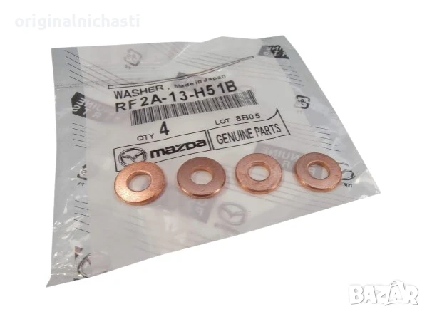 Дифтунга под дюза инжектор за МАЗДА 3 6 ЦХ5 MAZDA 3 6 CX-5 RF2A13H51B RF2A-13-H51B OEM MAZDA, снимка 1
