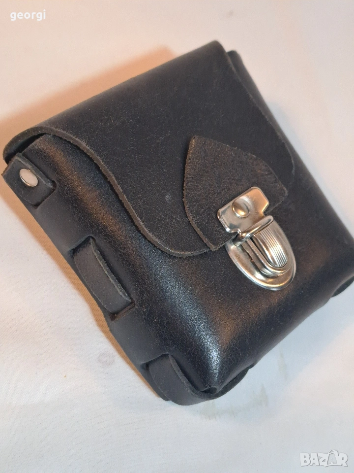 кожена чантичка за колан на кръста от естествена кожа 32/4, снимка 1