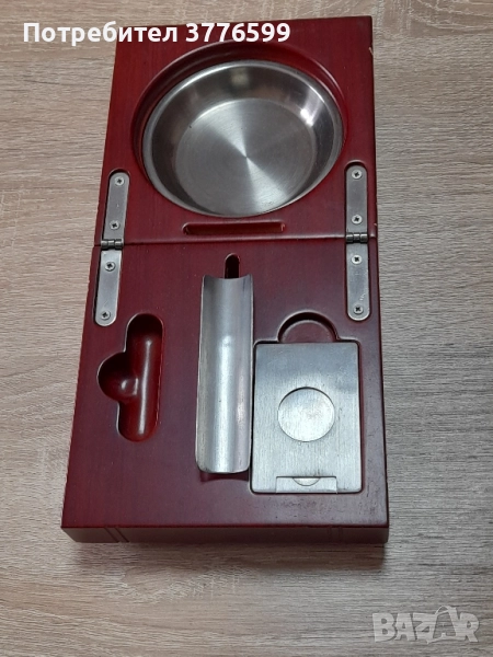 Преносим пепелник за пури , снимка 1