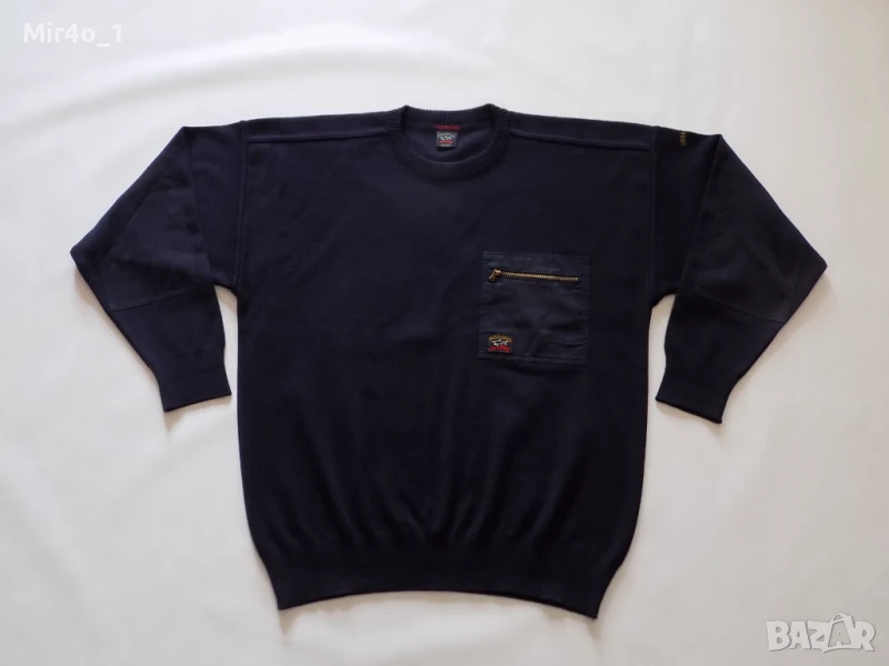 пуловер paul & shark yachting wool блуза фанела худи горнище суичър елек мъжки вълнен оригинален M, снимка 1
