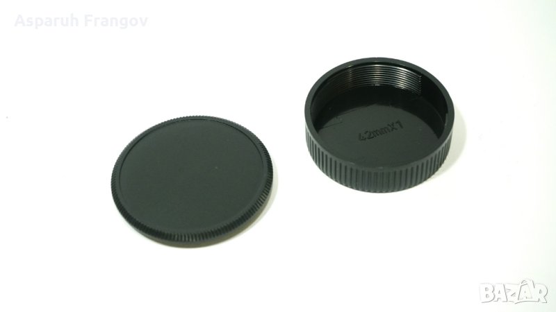 Капачки за обектив и фотоапарат - резба М42 (Зенит, Пентакс, Хелиос...)), снимка 1