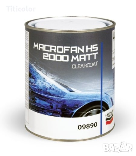 LECHLER 2000 Лак Macrofan HS SATEN – 1л, снимка 1