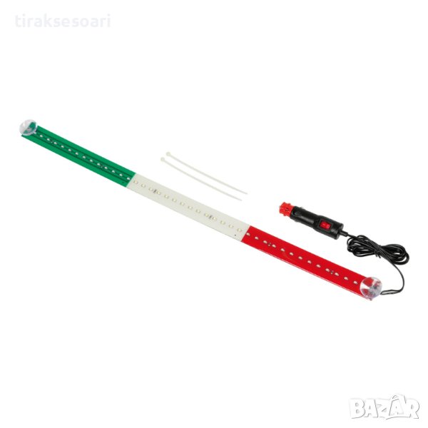 60 СМ LED Диодна пура ИТАЛИЯ светлина ITALY знаме, снимка 1