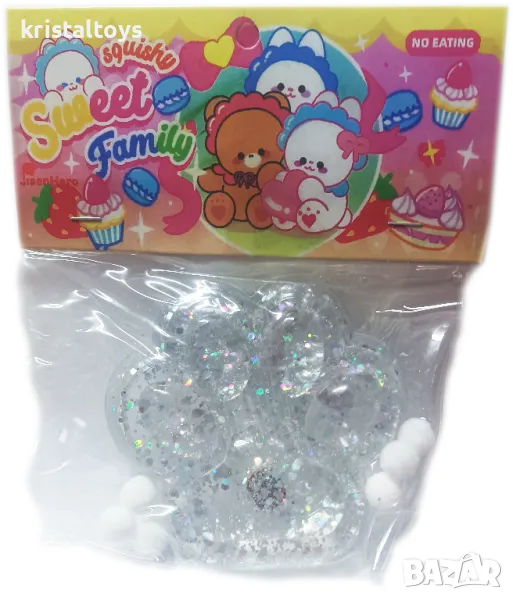 Скуиши SQUISHY голямо светещо брокат, снимка 1