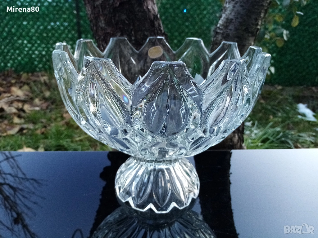 * Bohemia * - кристална фруктиера - нова !, снимка 1