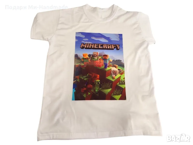 Детска тениска Minecraft , снимка 1