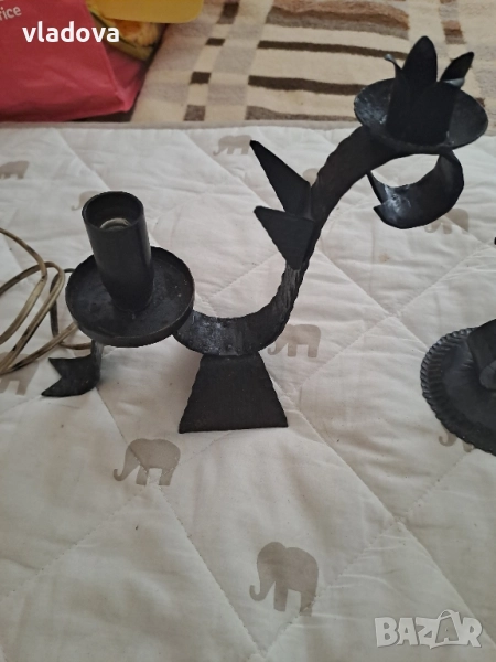 Свещници от ковано желязо , снимка 1