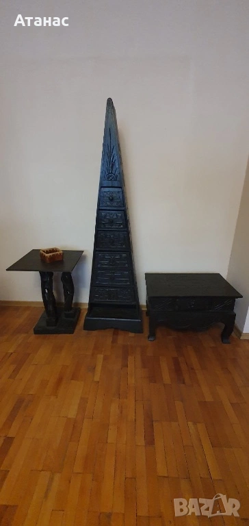 Комплект дървени мебели в Индонезийски стил, снимка 1