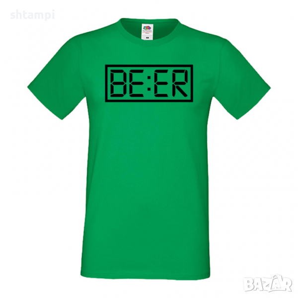 Мъжка тениска BEER,Бира,Бирфест,Beerfest,Подарък,Изненада,Рожден Ден, снимка 1