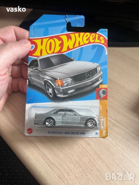 Hotwheels Mercedes 560 sec amg, снимка 1