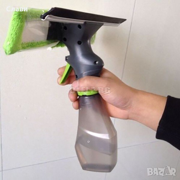 СТЪКЛОЧИСТАЧКА СЪС СПРЕЙ БУТИЛКА 3 В 1, снимка 1