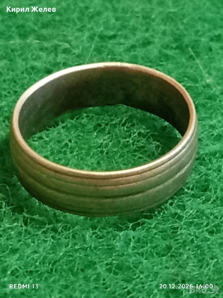 РЕТРО СТИЛНА СРЕБЪРНА ХАЛКА КЛАСИЧЕСКИ ДИЗАЙН МАЙСТОРСКА ИЗРАБОТКА 43765, снимка 1