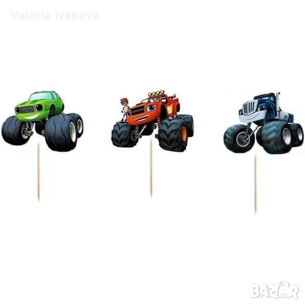 Комплект топери Blaze, Пламъчко и машините 99952, снимка 1