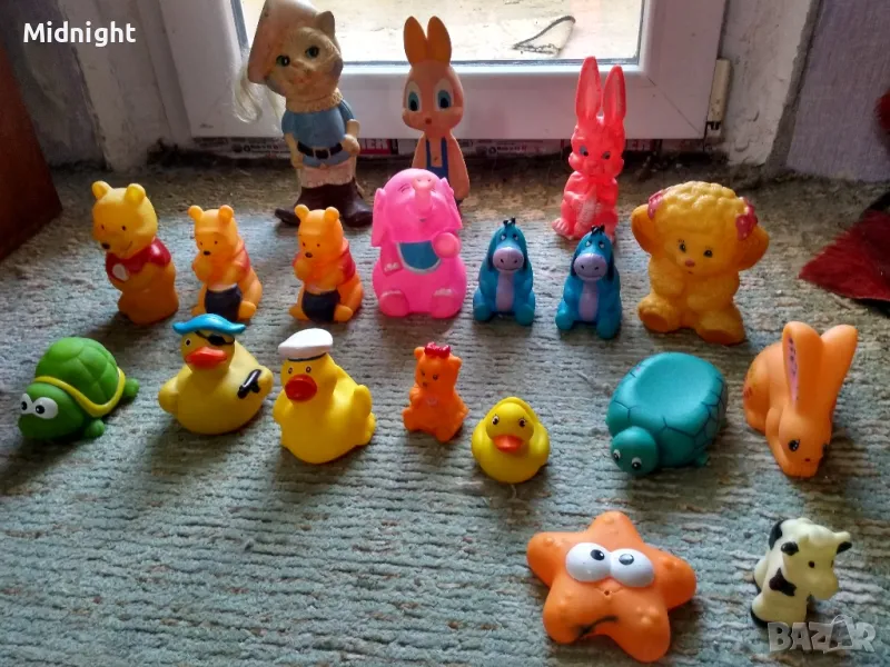 Стари гумени играчки, снимка 1