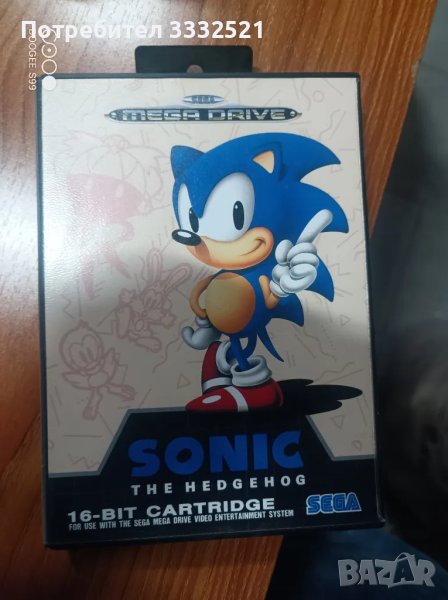 Sonic Sega mega drive , снимка 1