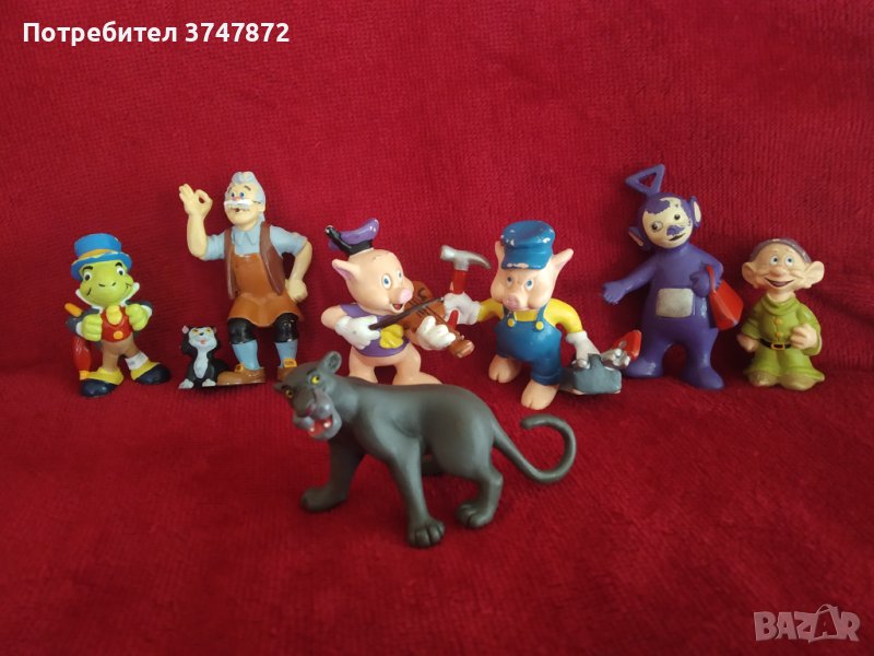 Колекционерски фигури Disney Bullyland. Германия. 7 бр. цена за всичко, снимка 1