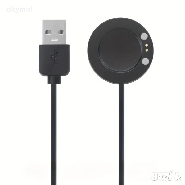 Зарядно за смарт часовник I9Pro MAX, X16, T500+, T3P, T200Puls, I8, T900PRO MAX, T500PRO, I8 Ultra, , снимка 1