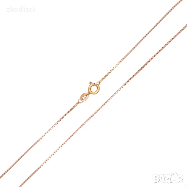 Златен синджир 3,38гр. 58,6см. 14кр. проба:585 модел:29273-1, снимка 1