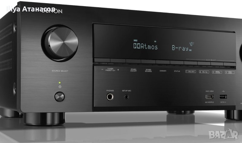 Denon AVR X 3500 H Dolby Atmos Bluetooth Wi-Fi HDMI USB Network Dolby Vision , снимка 1