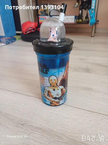 Нова чаша със сламка Star wars, снимка 1
