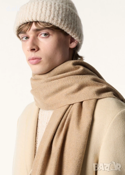 Loro piana Original 100% Кашмир 150/30 см. Луксозен шал, снимка 1