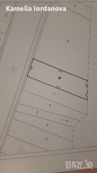 Продавам парцел 3800кв.м. на АМ Тракия, снимка 1