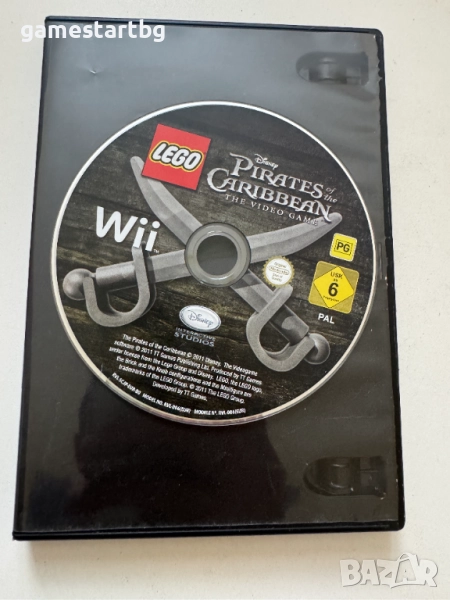 LEGO Pirates of the Caribbean за Wii / Wii U, снимка 1