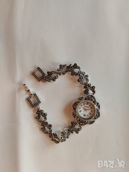 Дамски сребърен часовник, снимка 1