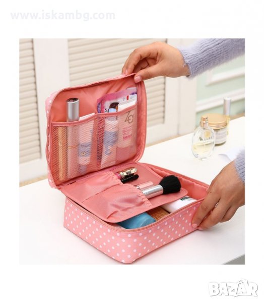 КОЗМЕТИЧНА ЧАНТА, НЕСЕСЕР ЗА ПЪТУВАНЕ С ПРАКТИЧНО РАЗПРЕДЕЛЕНИЕ - код 2089, снимка 1