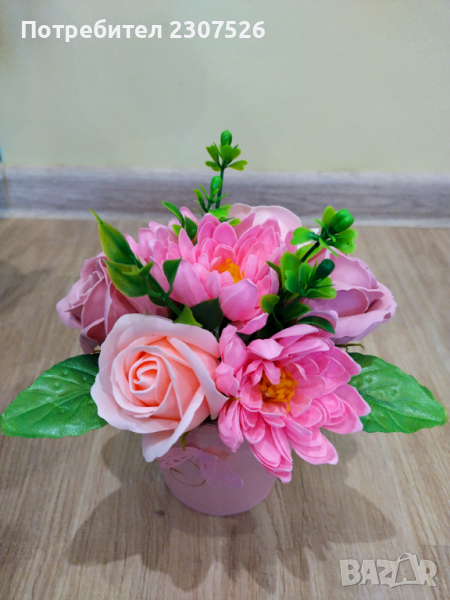 Сапунени цветя , снимка 1