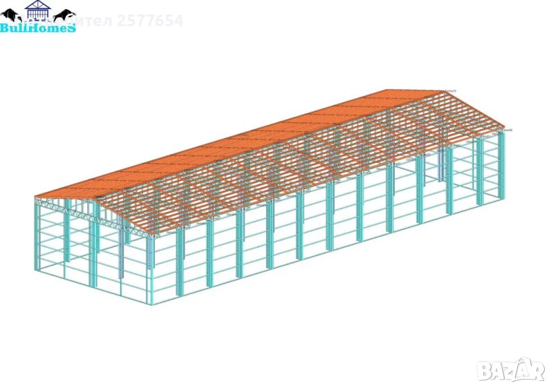 ЛИЗИНГ - Халета, Хале, Магазини, Магазин, Складове 432м2, снимка 1