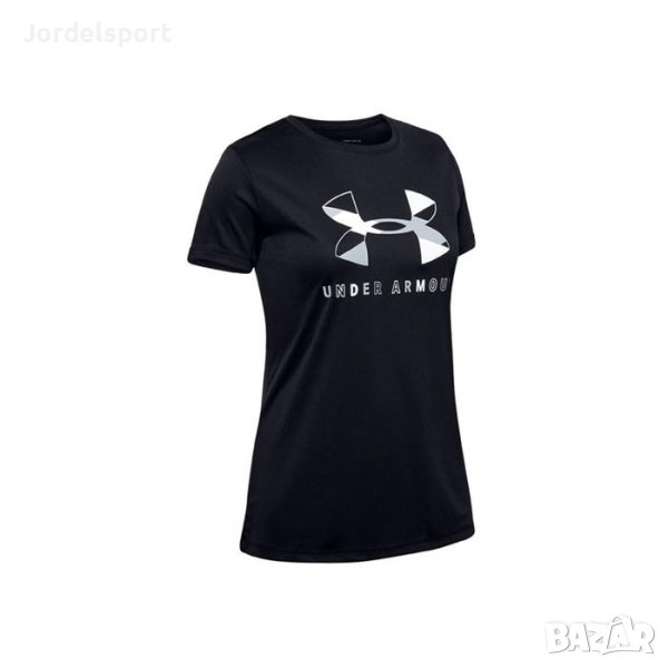Дамска тениска Under Armour TECH GRAPHIC BIG LOGO SS T-SHIRT, снимка 1