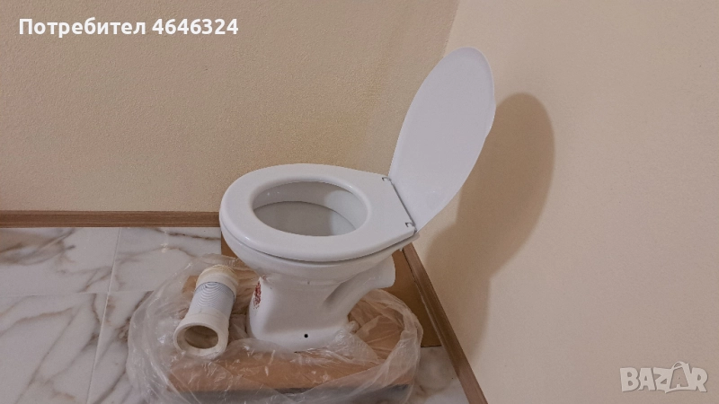 ТОАЛЕТНА ЧИНИЯ, капак и маншон разтегателен, снимка 1