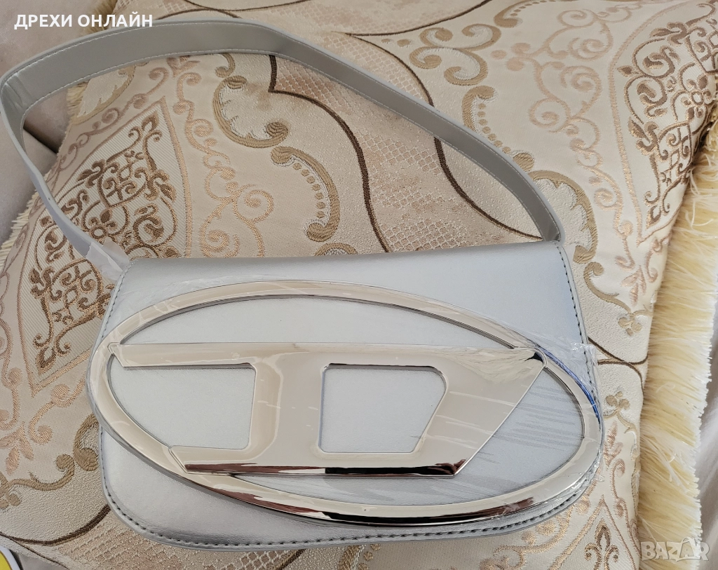 Сива чанта по модел на Diesel , снимка 1