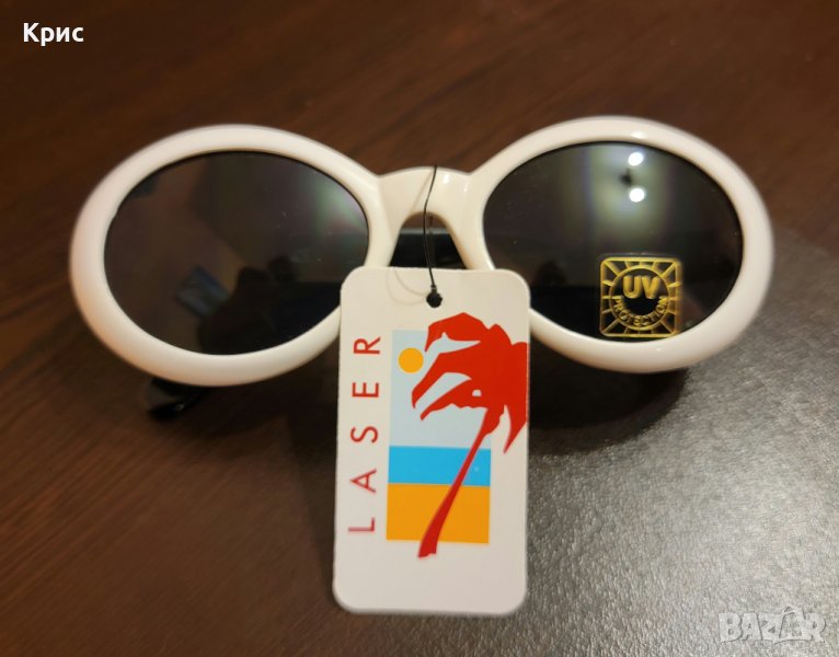 Стилни английски дамски слънчеви ретро очила със UV защита, снимка 1