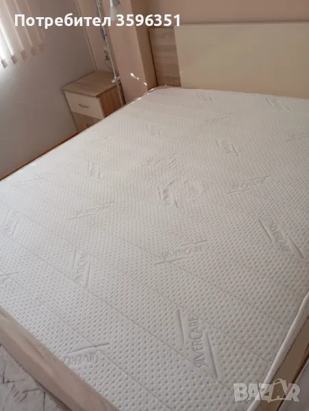 двулицев матрак TED exclusive MEMORY silver, снимка 1