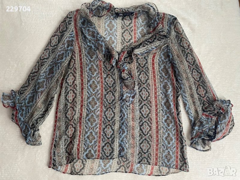 Дамска блузка ZARA, снимка 1
