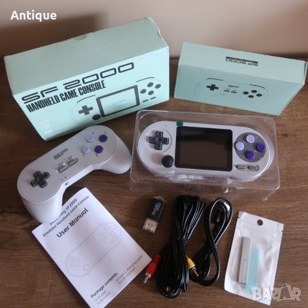 Интерактивна конзола SF2000 с ретро игри и джойстик, снимка 1