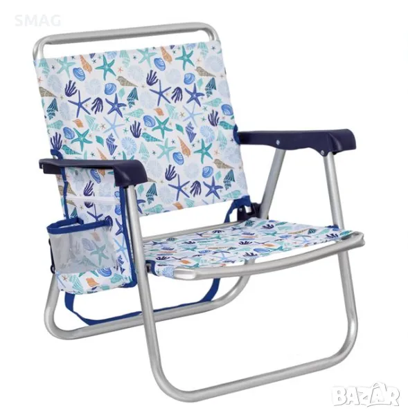 Долно дъно за плажен стол с дръжки и джоб 59x62x64cm S_1234869, снимка 1