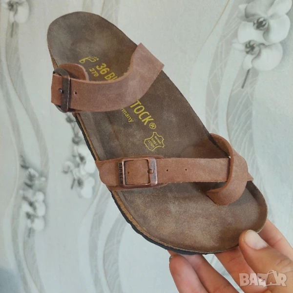 чехли Birkenstock Mayari Nubuck  номер 36 , снимка 1