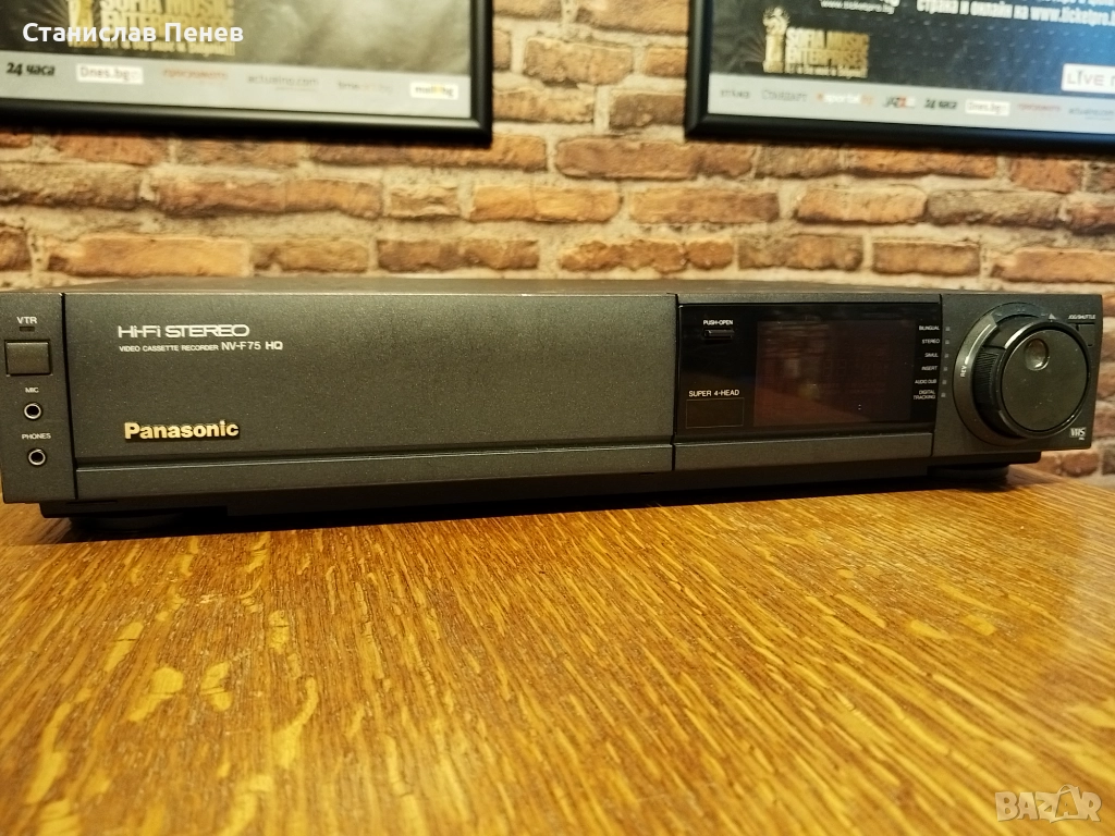 Panasonic NV-FS75 4-Head Video Cassette Recorder , снимка 1