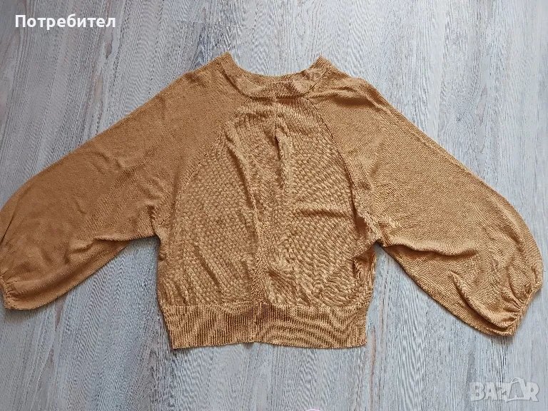 Дамска блуза с дълъг ръкав М-L, снимка 1