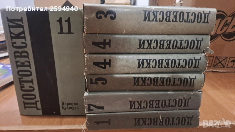 Томове на Достоевски , снимка 1