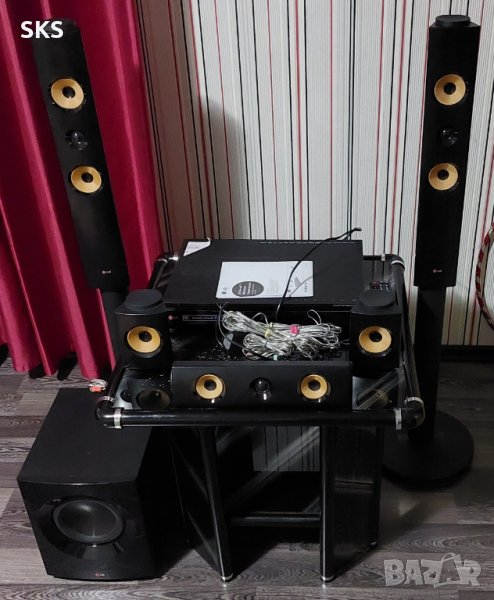 LG home theater домашно кино 5.1, снимка 1