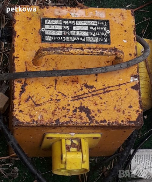 Понижаващ трансформатор 220 на 110 волта разделителен 750 вата, снимка 1