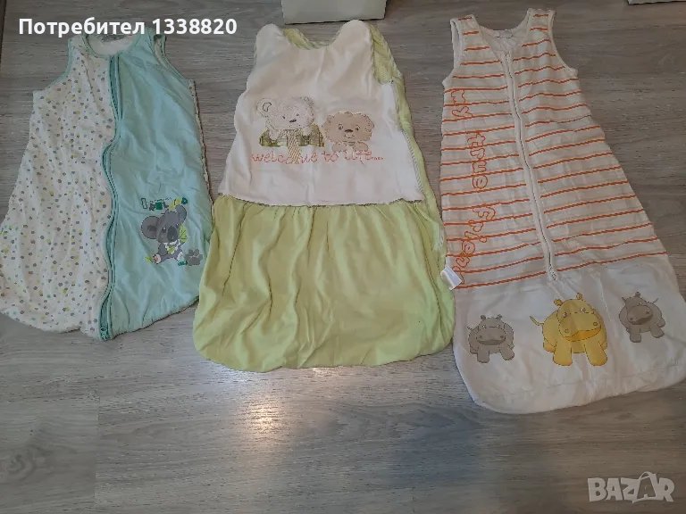 зимни и летни бебешки/детски чувалчета за спане, снимка 1