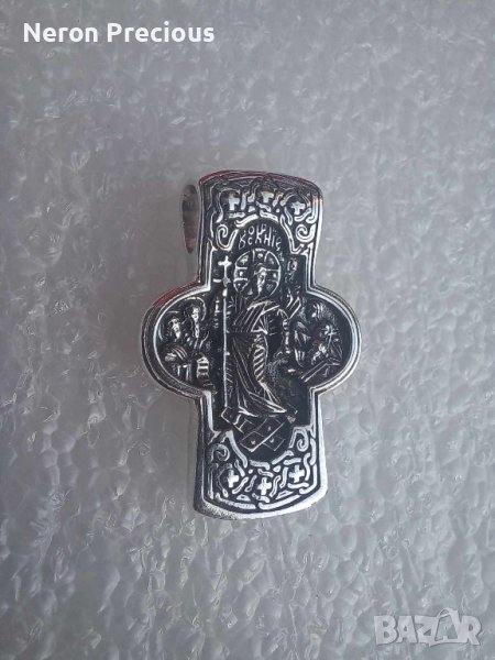 Сребърен кръст 31 мм, снимка 1