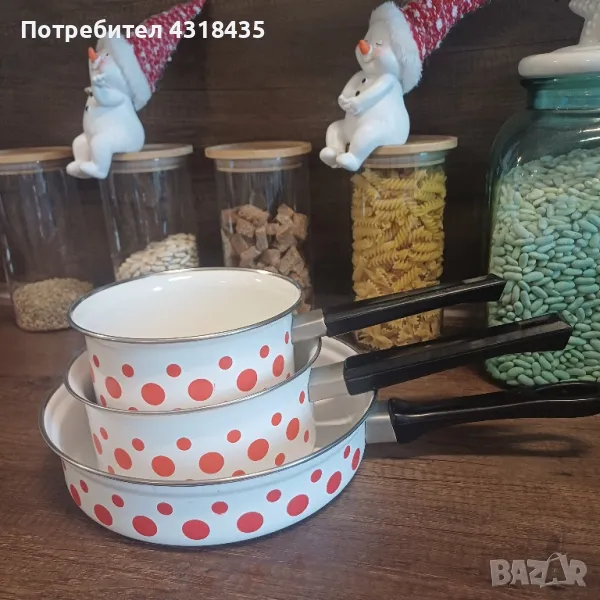 Нови емайлирани съдове , снимка 1