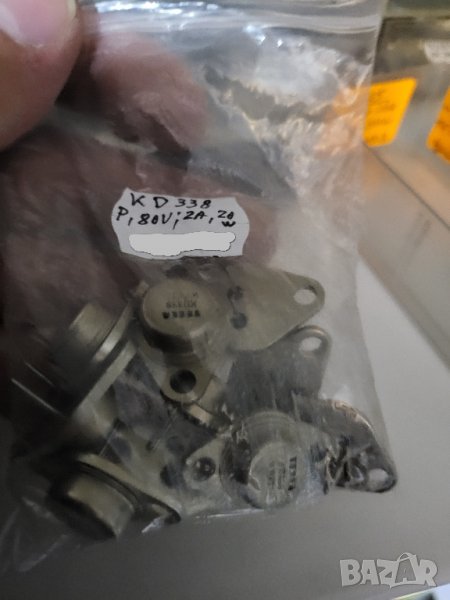 Транзистор, транзистори - KD338  - P 80V/2A 20W TO66, снимка 1